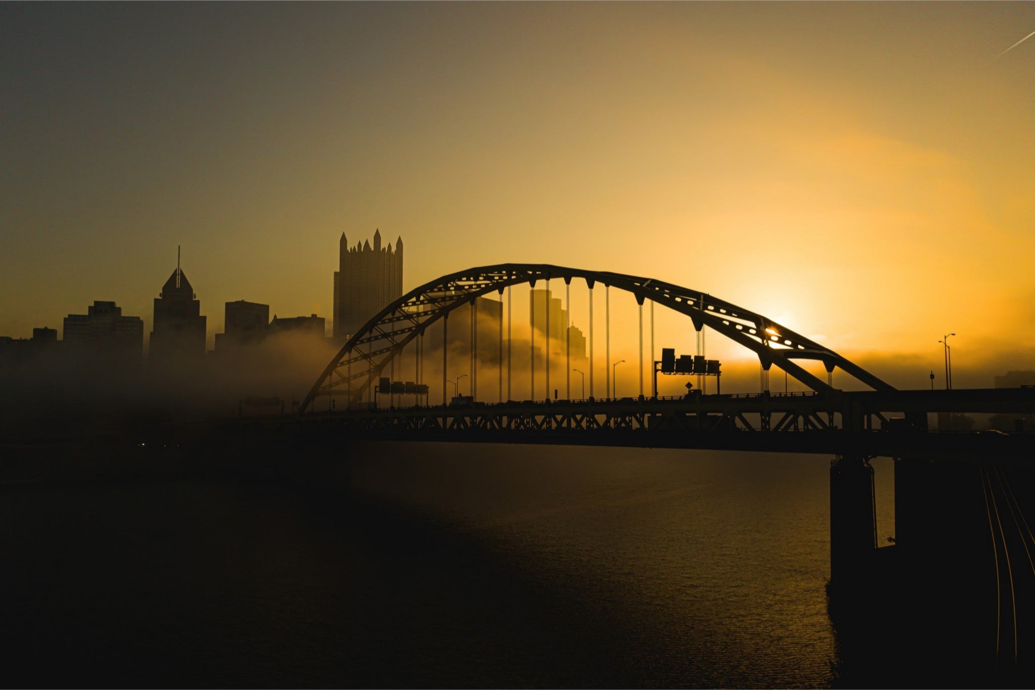 Foggy Ft. Pitt Print