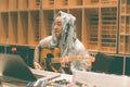 Hawaii Studio Guitar Print (2016)
