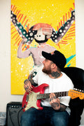 Studio Guitar Print (2016)