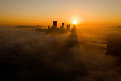 Above Pittsburgh Print