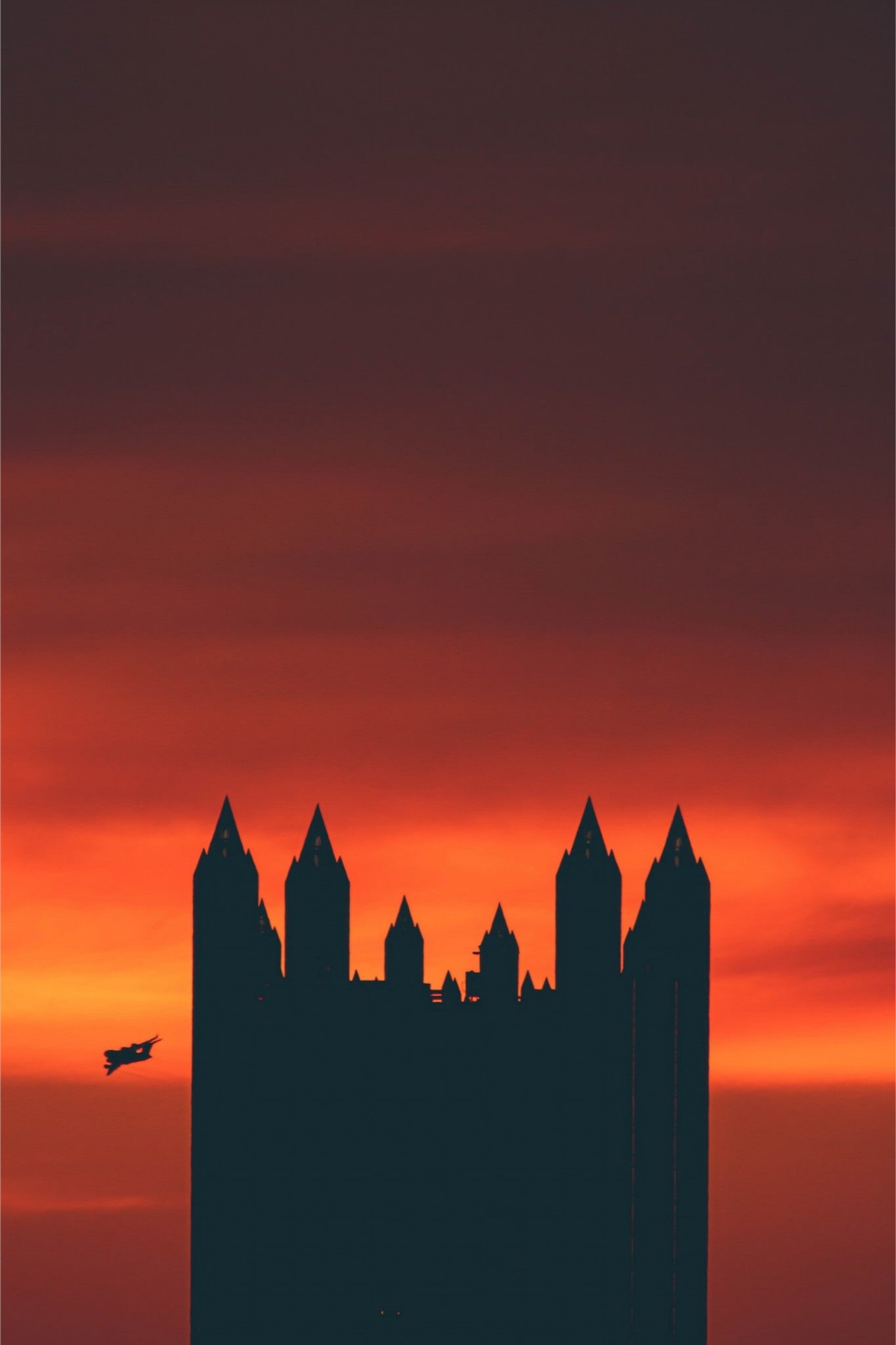 PPG Plane Sunset Print